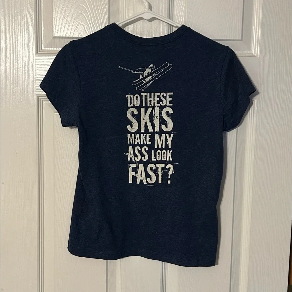 Blue‎ Ski T-Shirt
